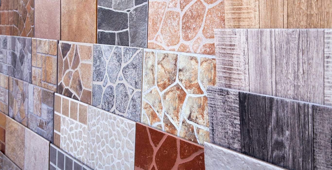 different ceremic tiles 
