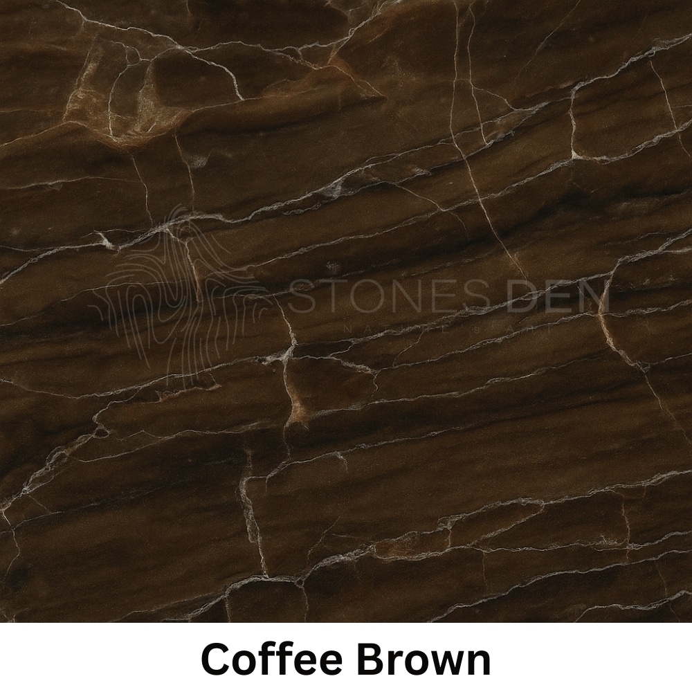 Coffee Brown Marble