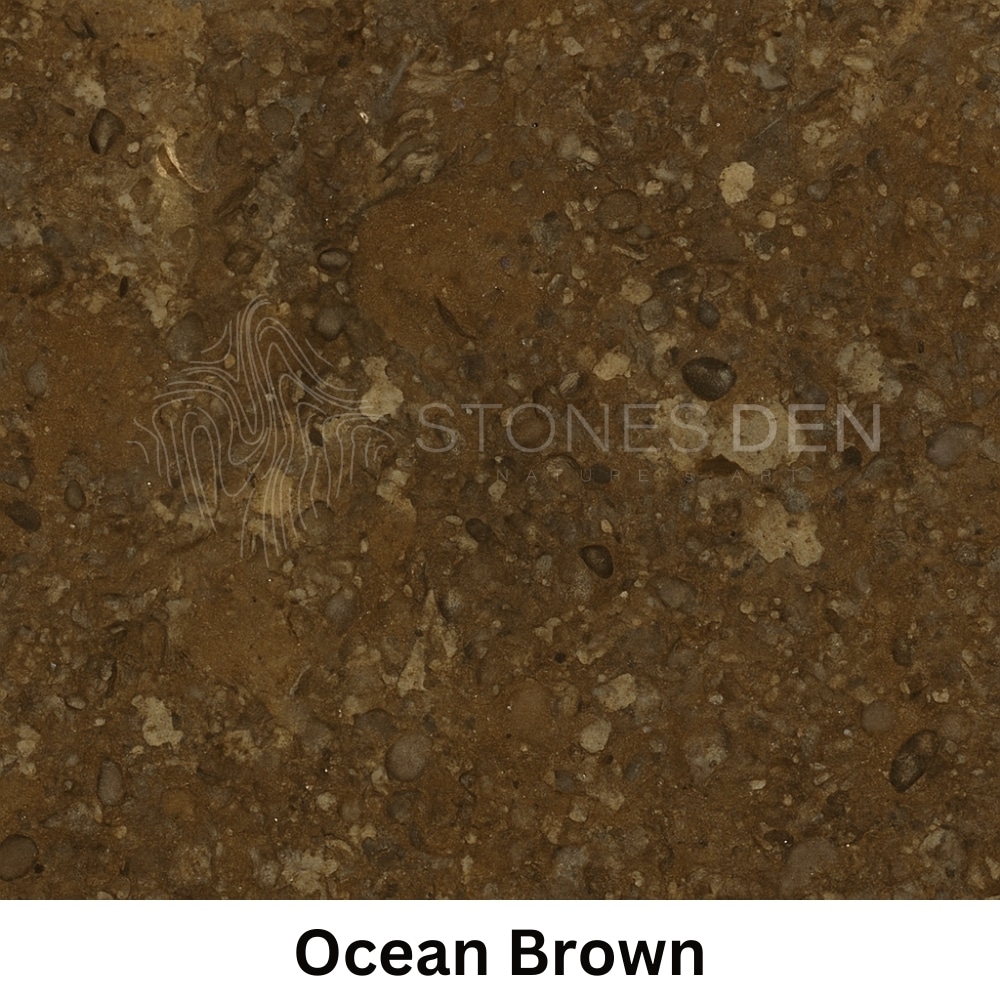 Ocean Brown Marble