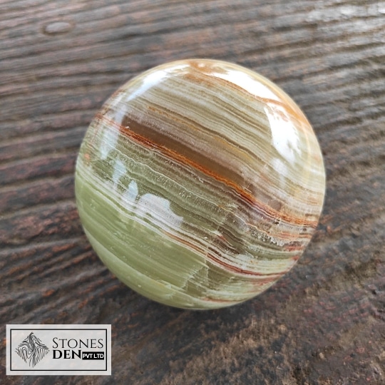 big size multi green onyx ball