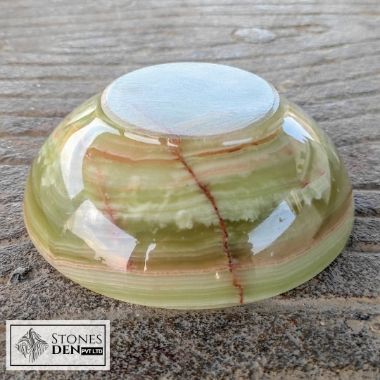 dark green onyx bowl